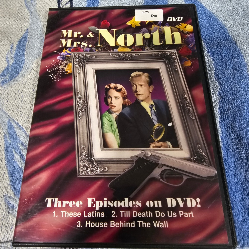 Mr. and Mrs. North Three Episodes DVD Richard Denning Barbara Britton TV-725
